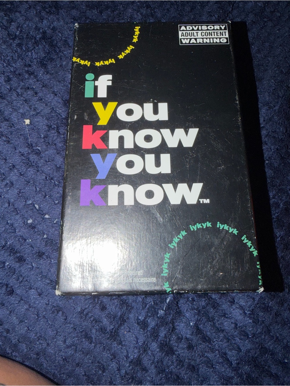 if you k n o w k n o w Black Electronics Accessory